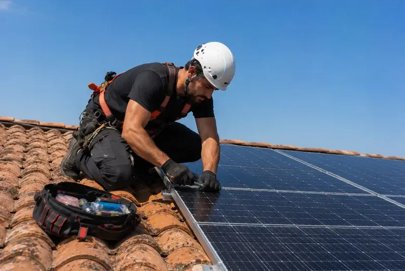 Maintenance et monitoring de panneaux solaires à Breuil-la-Réorte