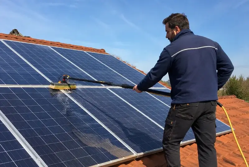Nettoyage et entretien de panneaux solaires à Breuil-la-Réorte